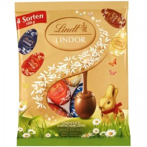 Lindt Czekoladowe Jajeczka Mix 4 smaki 180g