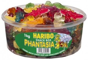 Haribo Żelki Phantasia Mix Smaków Kształtów 1kg DE