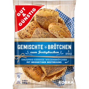 Mieszanka Bułek Gotowe do Pieczenia 6szt 540g