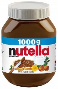 Nutella XXL krem czekoladowy mega słoik 1kg z Niemic 1000g