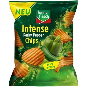 Funny Frisch Chipsy Ziemniaczane Perky Pepper Jalapeno 110g