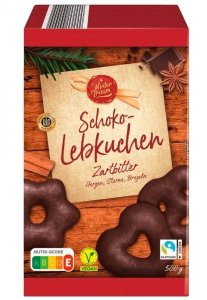 Wintertraum Wigilijne Pierniki Święta Ciemna Czekolada 500g