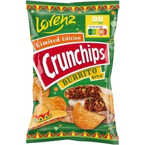 Lorenz Crunchips Chipsy Ziemniaczane Burrito Style 130g