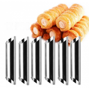 Foremki Rurki Ciastek Cannoli Kremem 6 szt 12x3