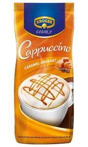Kruger Cappuccino Caramel Krokant karmelowe 500g