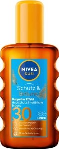 Nivea Olejek do Opalania 30 SPF Brązujący Naturalny Bronzer 200ml
