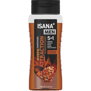 Isana Men Żel Pod Prysznic 5w1 Mystic Attraction Intensywny Zapach 300ml Niemcy
