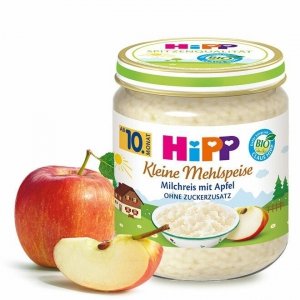HIPP BIO Ryż na Mleku Jabłko Wanilia 200g 10m