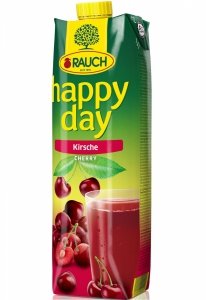 Rauch Happy Day Wiśnia Naturalny Sok Niemcy 1L