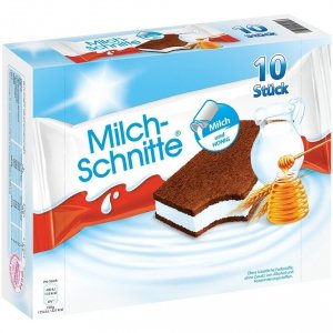 Ferrero Kinder Mleczna Kanapka 10szt Z Niemiec