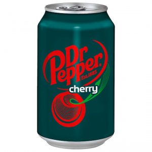 Dr Pepper Cola Cherry Napój Gazowany Wiśniowy Puszka 0,33L Niemcy