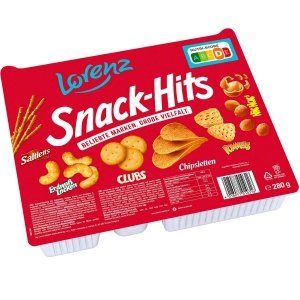 Lorenz Imprezowe Krakersy Precle Ciastka 6 Smaków 280 NIEMCY