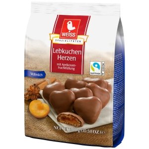 Weiss Pierniki z Morelą Mleczna Czekolada 300g