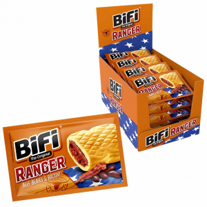 BiFi Ranger Beef Beans Fasolka Bekon Przekąska 60g Niemcy