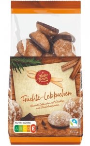 Wintertraum Pierniki Owocowe Lukrowane w Czekoladzie 500g