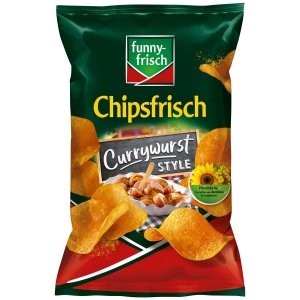 Funny Frisch Chipsy ziemniaczane Currywurst 150g