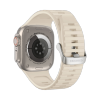 Decoded Ultra Traction - silikonowy pasek do Apple Watch 49/45/44/42 mm Gen 1-9 - SE (white)