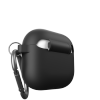 KeyBudz Elevate Keychain - silikonowe etui ochronne do AirPods 4 gen. (black)