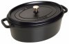 STAUB Garnek żeliwny owalny 4,2l czarny