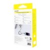Kabel Baseus Dura 2.4A 1m (czerwono-czarny)