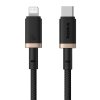 Kabel Baseus Dura Typ C 20W 1m (czarno-złoty)