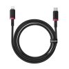 Kabel Baseus Dura Typ C 20W 1m (szaro-czarny)