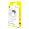 Kabel Baseus Dura Typ C-Typ C 100W 1m czarno-złoty