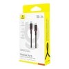 Kabel Baseus Dura Typ C-Typ C 100W 2m (czerwono-czarny)