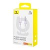 Kabel Baseus Gem USB C-IP 20W 2m (fioletowy)
