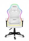 Fotel gamingowy Huzaro Force 4.4 RGB White