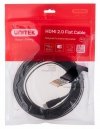 UNITEK KABEL HDMI 2.0 4K60HZ,PŁASKI,5M,C11063BK-5M