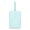 Powerbank Baseus Magnetic Mini Air Wireless 10000mAh 20W+kabel USB C-USB C (peppermint blue)