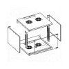 TECHLY SZAFKA WISZĄCA ECO 19 6U/320MM ZMONTOWANA C
