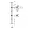 MACLEAN UCHWYT DO MONITORAMAX VESA 100X100, 13-27, 9KG, PODWÓJNY MC-967
