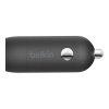 Ładowarka samochodowa Belkin BoostCharge 20W USB-C PD Car Charger Black