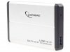 Gembird Kieszeń zewnętrzna HDD 2.5'' Sata USB 3.0 Silver