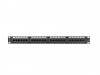 Lanberg Patch Panel 24 Port 1U Kat.5E czarny