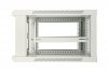 Extralink Szafka wisząca rack 6U 600x450 szara z metalowymi drzwiami