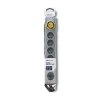 Qoltec Listwa antyprzepięciowa Quick Switch, 6 gniazd, 1,8m, szara
