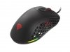 Genesis Mysz Xenon 800 lekka 16000 DPI podświetlenie RGB dla graczy lekka Czarna