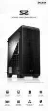 Zalman Obudowa S2 ATX Mid Tower PC Case 120mm fan