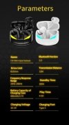 AWEI Słuchawki Bluetooth 5.0 T35 TWS + Stacja dokująca -Dla Graczy- czarne