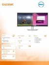Dell Monitor S3423DWC 34 cali Curved AMD FreeSync VA LED 100Hz WQHD (3440x1440)/2xHDMI/USB-C/USB/Anti-glare 3H hardness/3Y AES&P