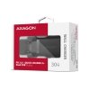 AXAGON ACU-PQ30 Ładowarka sieciowa, PD & QC 30W, QC3.0,4.0/AFC/FCP/PPS/Apple, Czarna