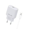 Beline Ładowarka sieciowa 30W GaN USB-C + kabel lightning, biała