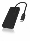 IcyBox Hub IB-HUB1429-CPD 4x TYPE-C HUB USB, 3x TYPE-C, 1x TYPE-C  PD do 100 Watt