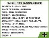 Cobi Klocki Klocki Historical Collection WWII Sd.Kfz.173 Jagdpanther 950 klocki