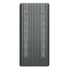 Qoltec Obudowa | kieszeń na dysk M.2 SSD | SATA | NVMe | RGB LED | USB-C| 4TB