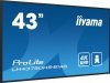 IIYAMA Monitor 42.5 cala ProLite LH4375UHS-B1AG, 24/7,IPS,ANDROID.11,4K,500cd/m2,WiFi,3xHDMI,DP,Daisy/Chain,2xUSB,2x10W,RJ45,iiS