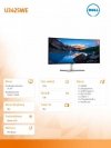 Dell Monitor U3425WE 34.14 cala IPS Black/Curved/120Hz/WQHD/3440x1440/21:9/HDMI/DP/Thunderbolt/USB-C/USB/RJ-45/Speakers/3Y AES&P